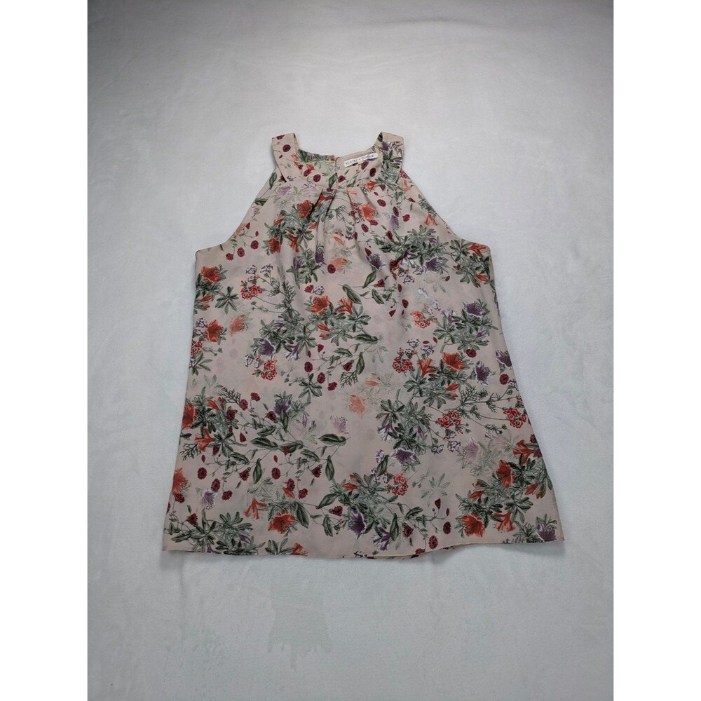 Violet + Claire Floral Sleeveless Blouse - Size L